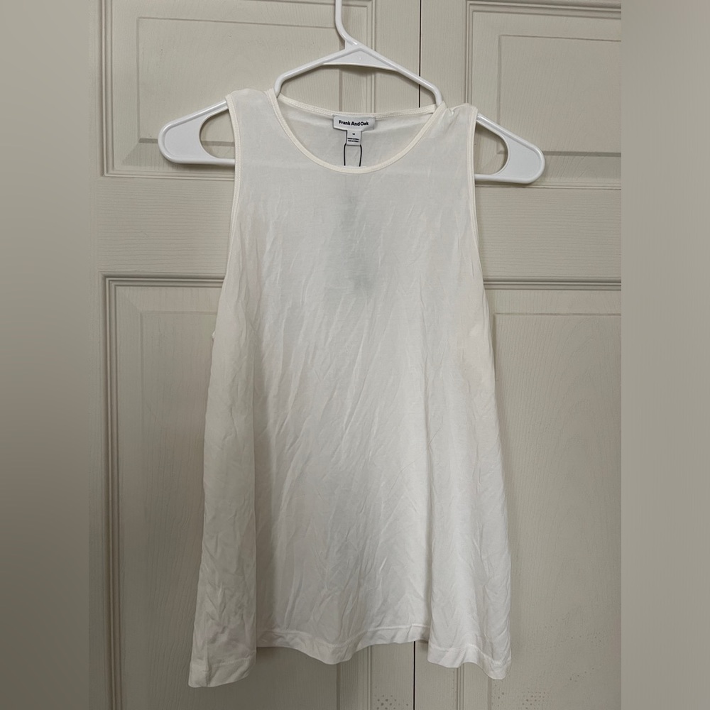 Frank and Oak - white layering tank